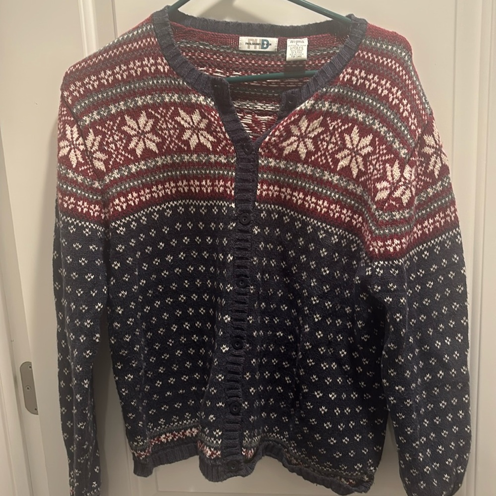 Paul Harris Designs Nordic Inspired Button Up Cardigan